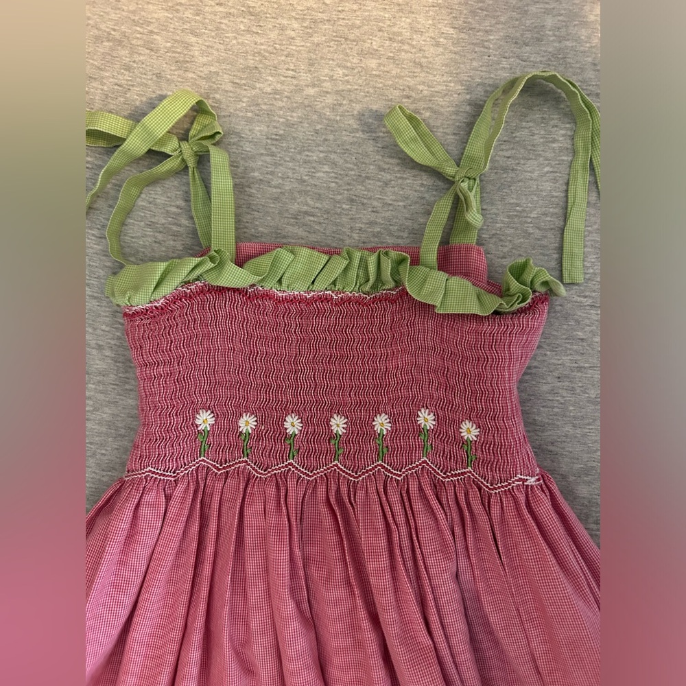 Le Cirque Girl’s Smocked Daisy Dress